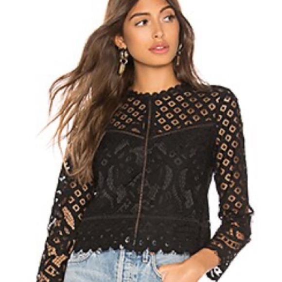 New with tags Lovers&Friends lace top - Picture 4 of 4